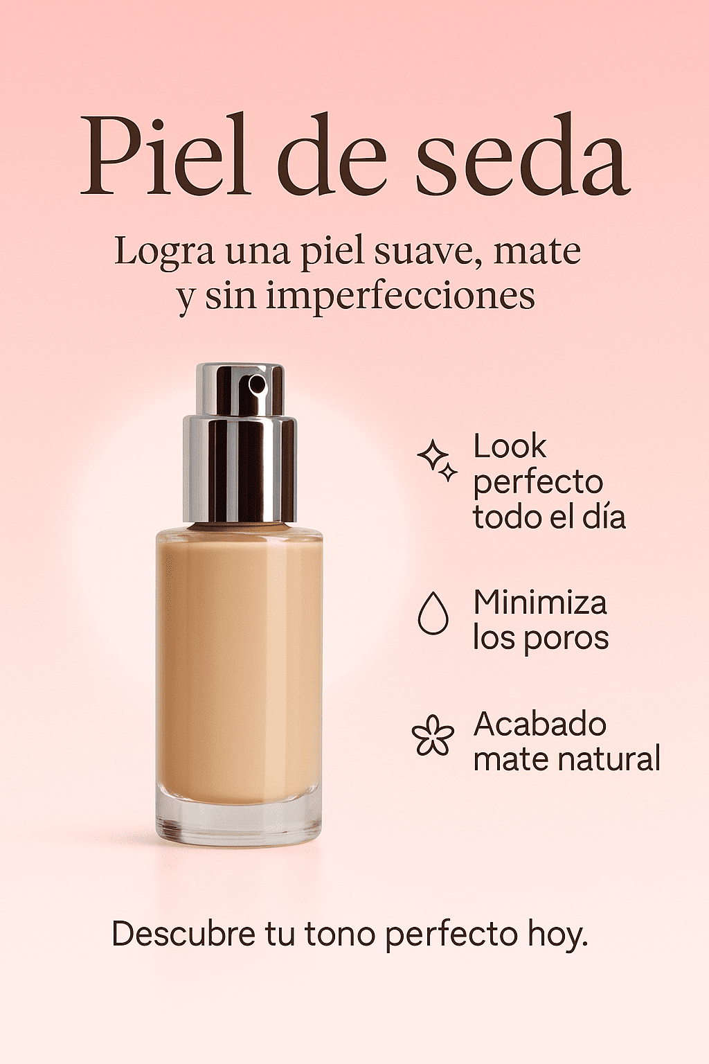 Base de Maquillaje: Impecable, como tú.