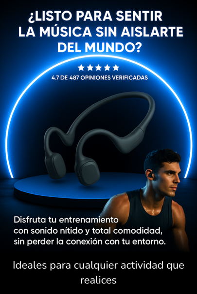 ⚡Libertad total, sin cables ni límites — S9 Open-Ear